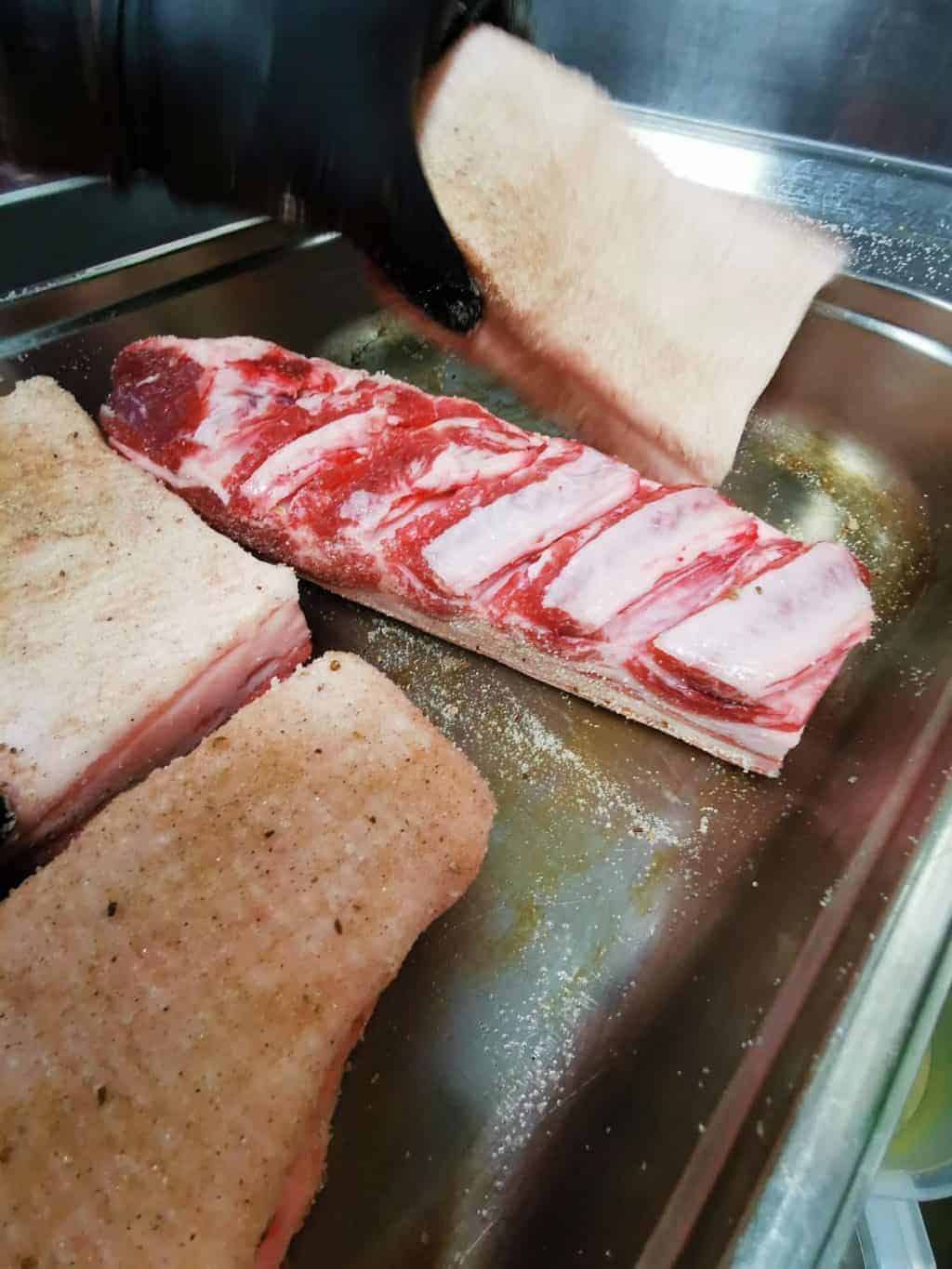 4. Tag Fleisch salzen Corona Tagebuch Bild 2