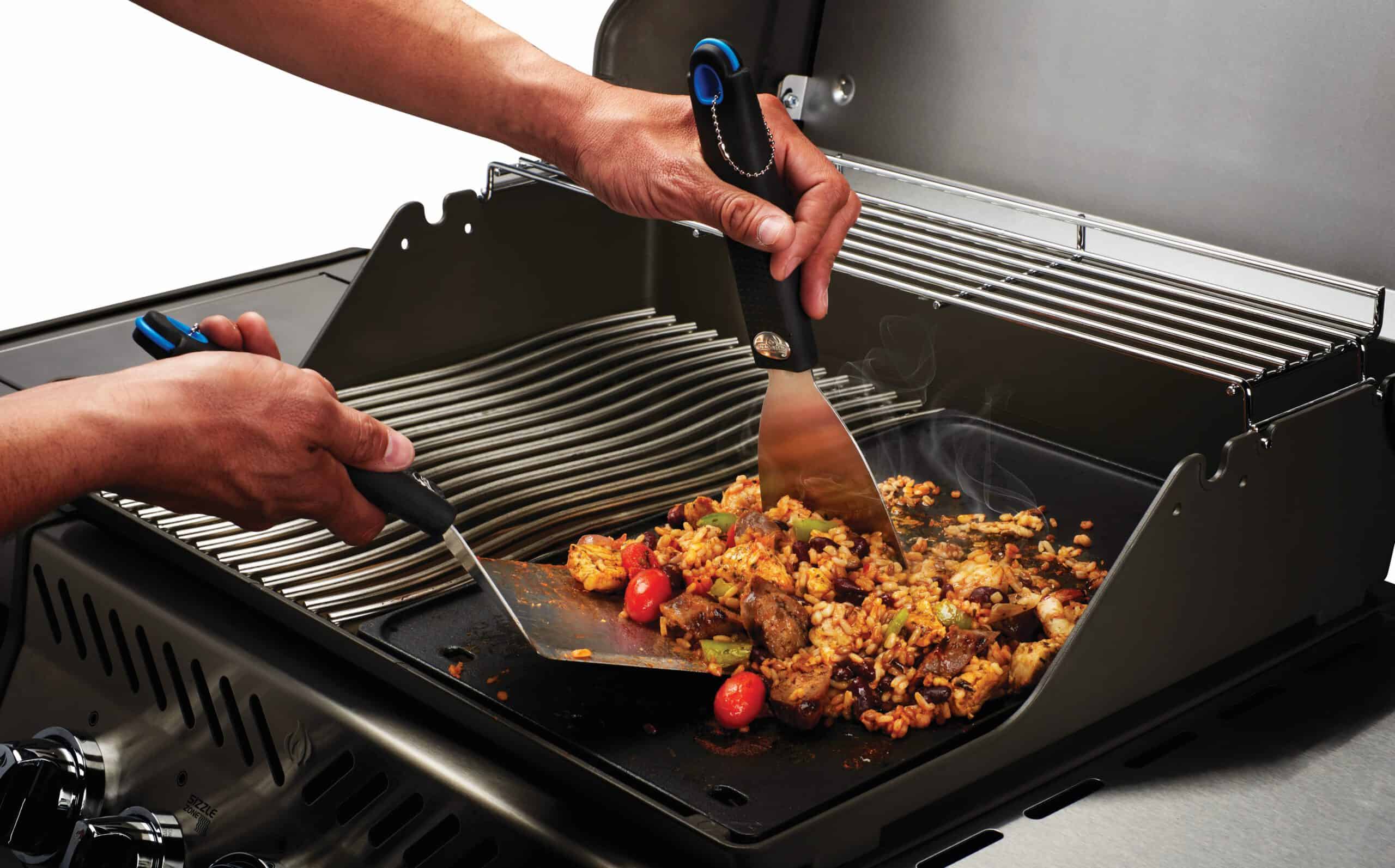 2-teilig. Plancha-Tool Set Napoleon