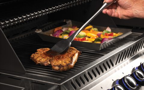 3-teilig. Grillbesteck-Set Edelstahl Napoleon – Bild 2