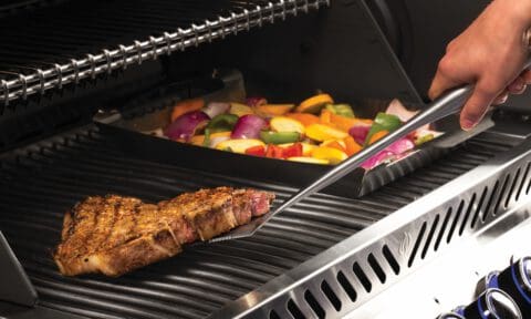 3-teilig. Grillbesteck-Set Edelstahl Napoleon – Bild 3