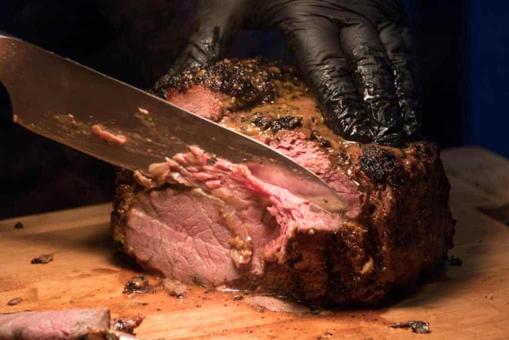 Großes Stück Raost Beef