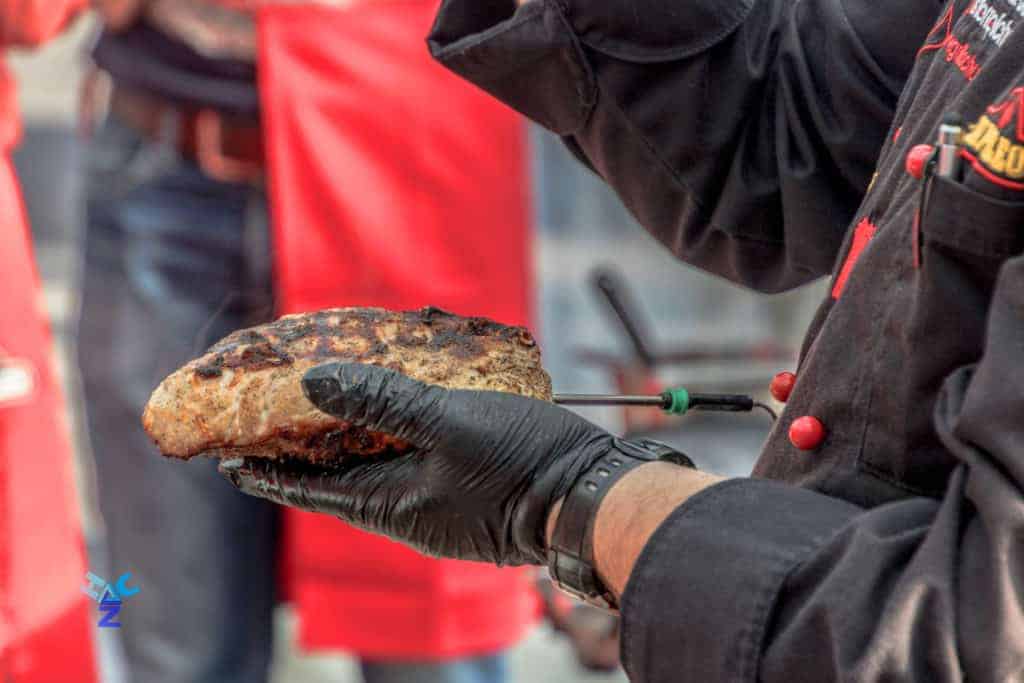 Adi Matzek Grillschule Kerntemperatur Thermometer Stück