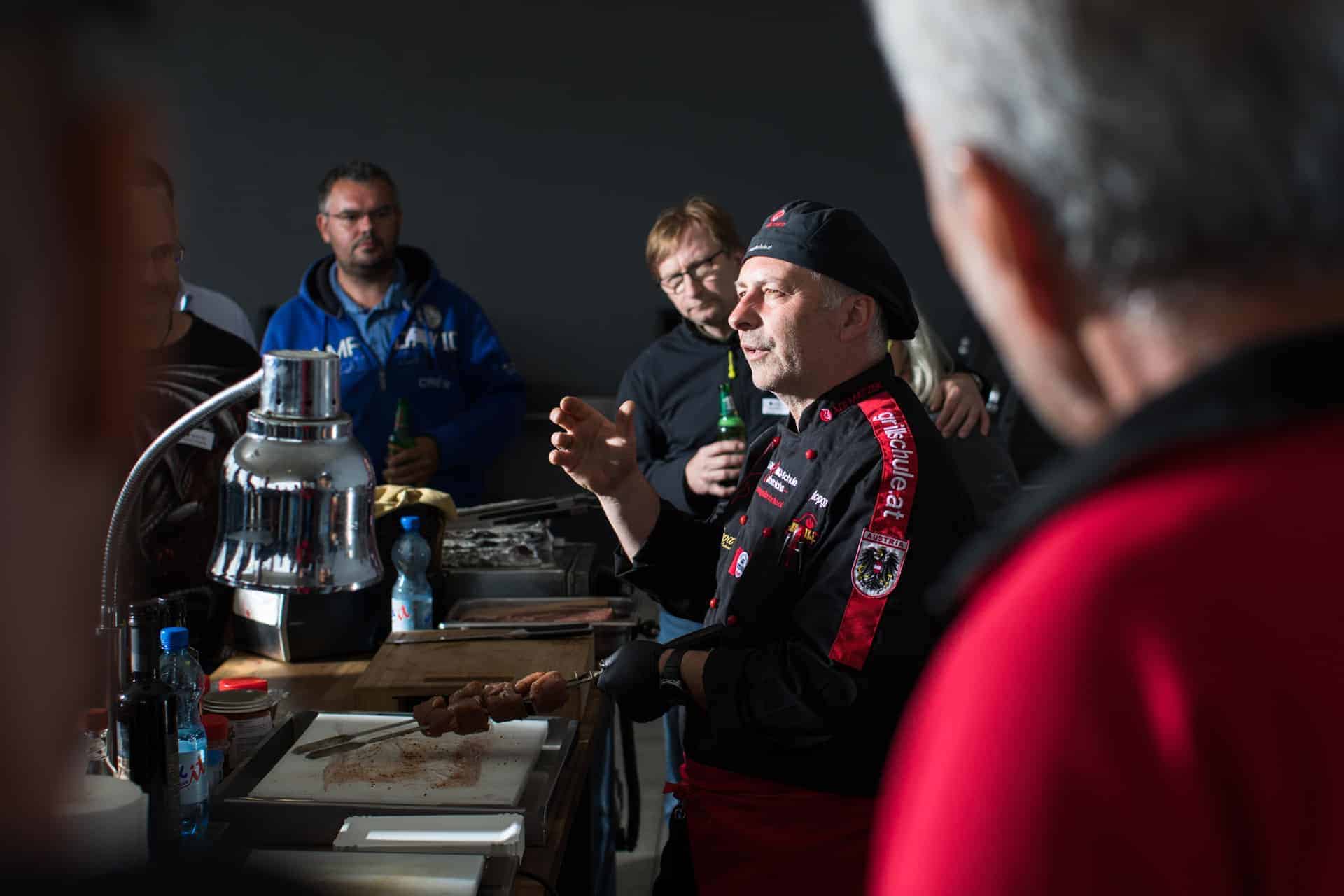 Adi Matzek Grillschule Grill Seminar Vortrag