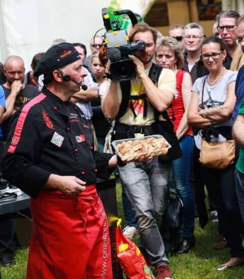 Grillschule Adi Matzek Grillshow Kamerateam