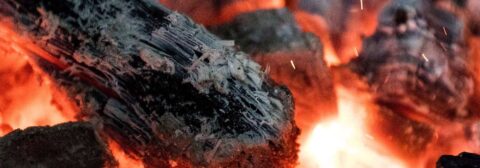 Holzkohle Feuer Glut Grillen