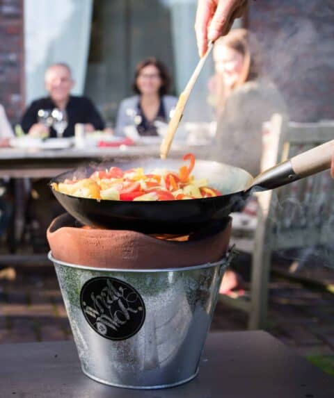 Gemüsewok am What a Wok