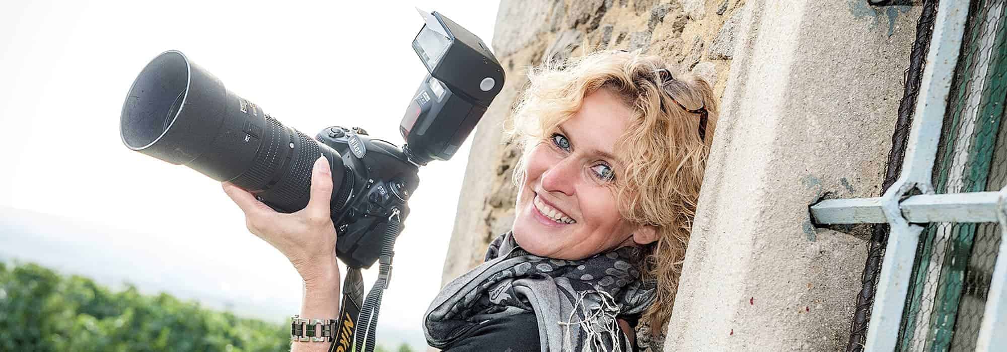 Jarmer Margarete mit Kamera