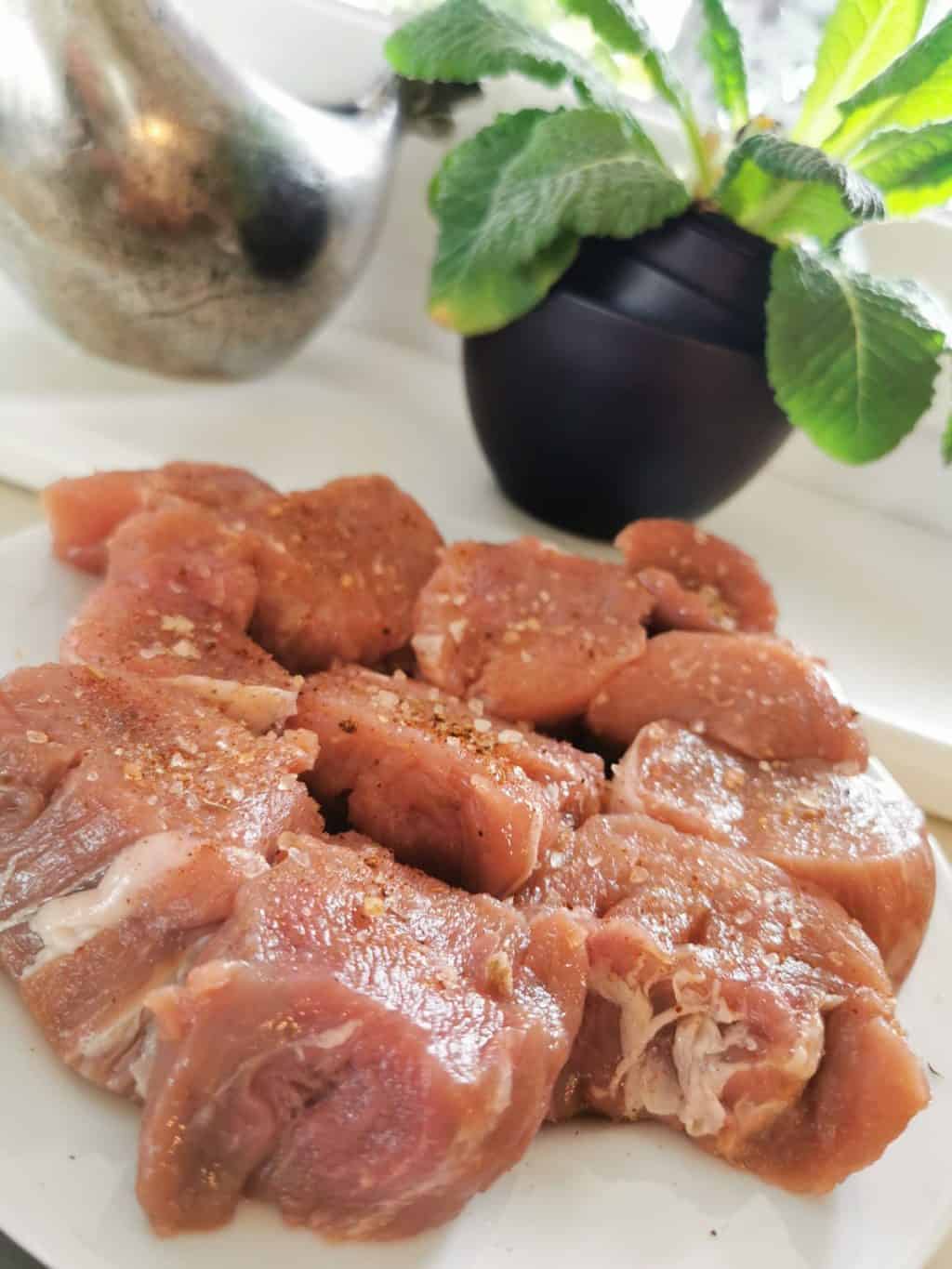 5. Tag Schweinemedaillons grillen Corona Tagebuch Bild 2