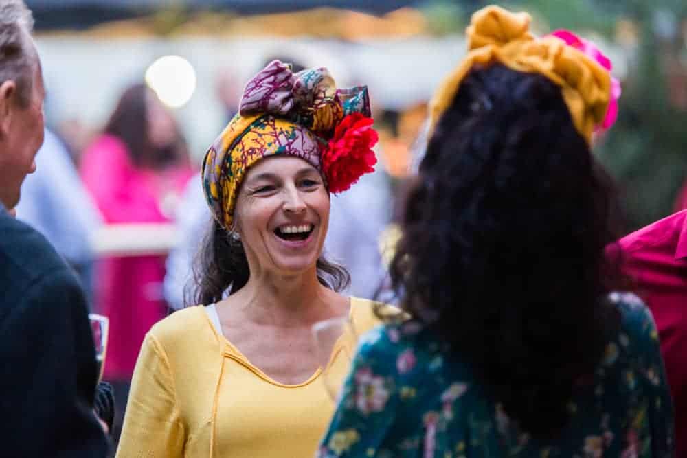 Irene Matzek im Karibik Outfit