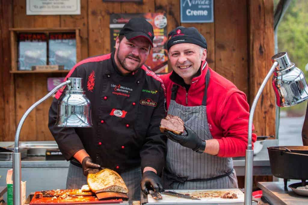 Adi Matzek Grillschule Grillbuffet Vorbereitung