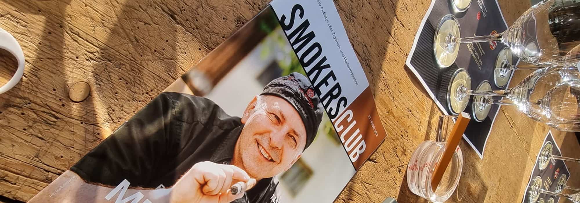 Magazin Smokersclub mit Adi Matzek auf dem Cover