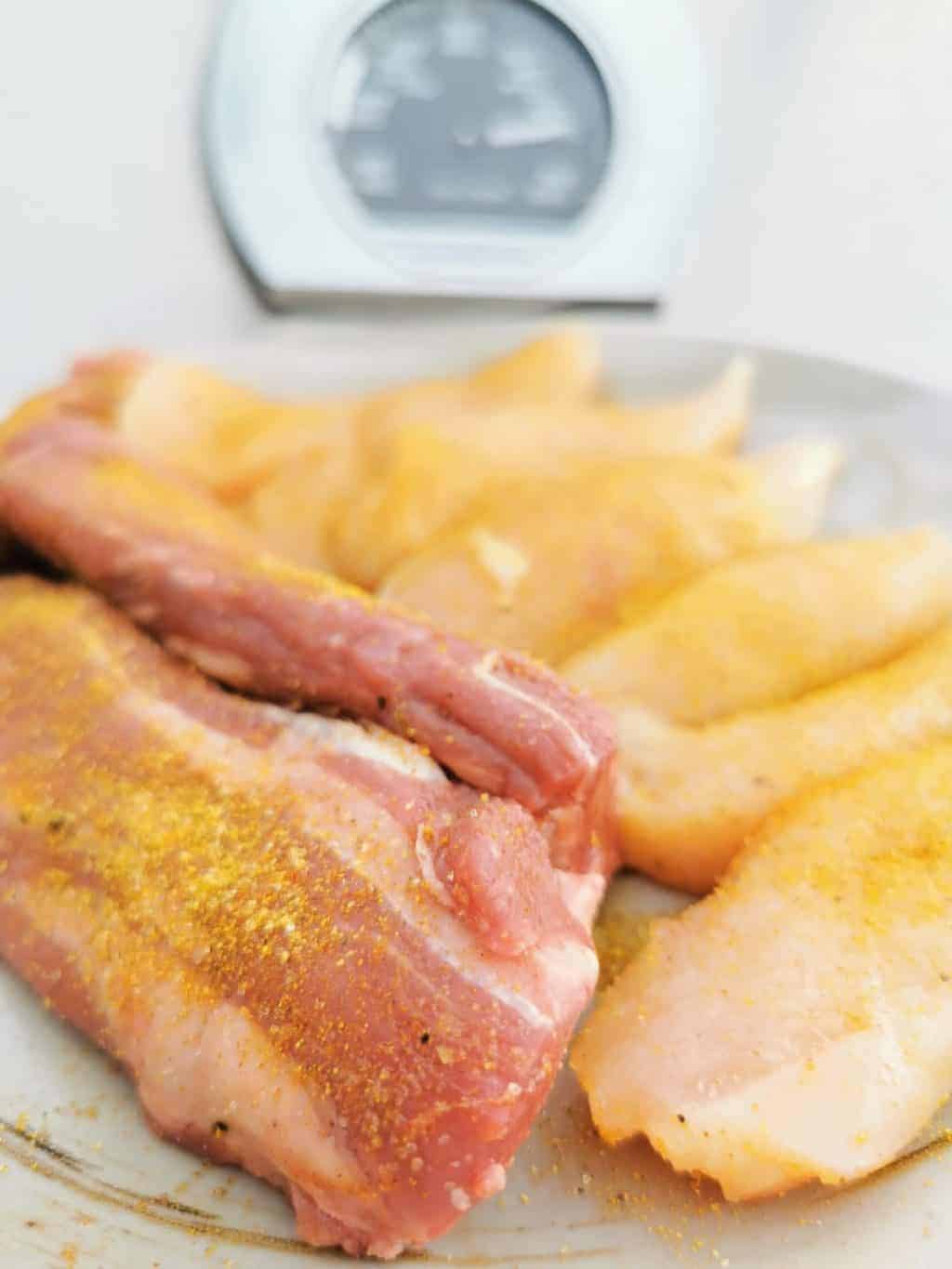24. Tag Zweierlei Filet grillen Corona Tagebuch Bild 2