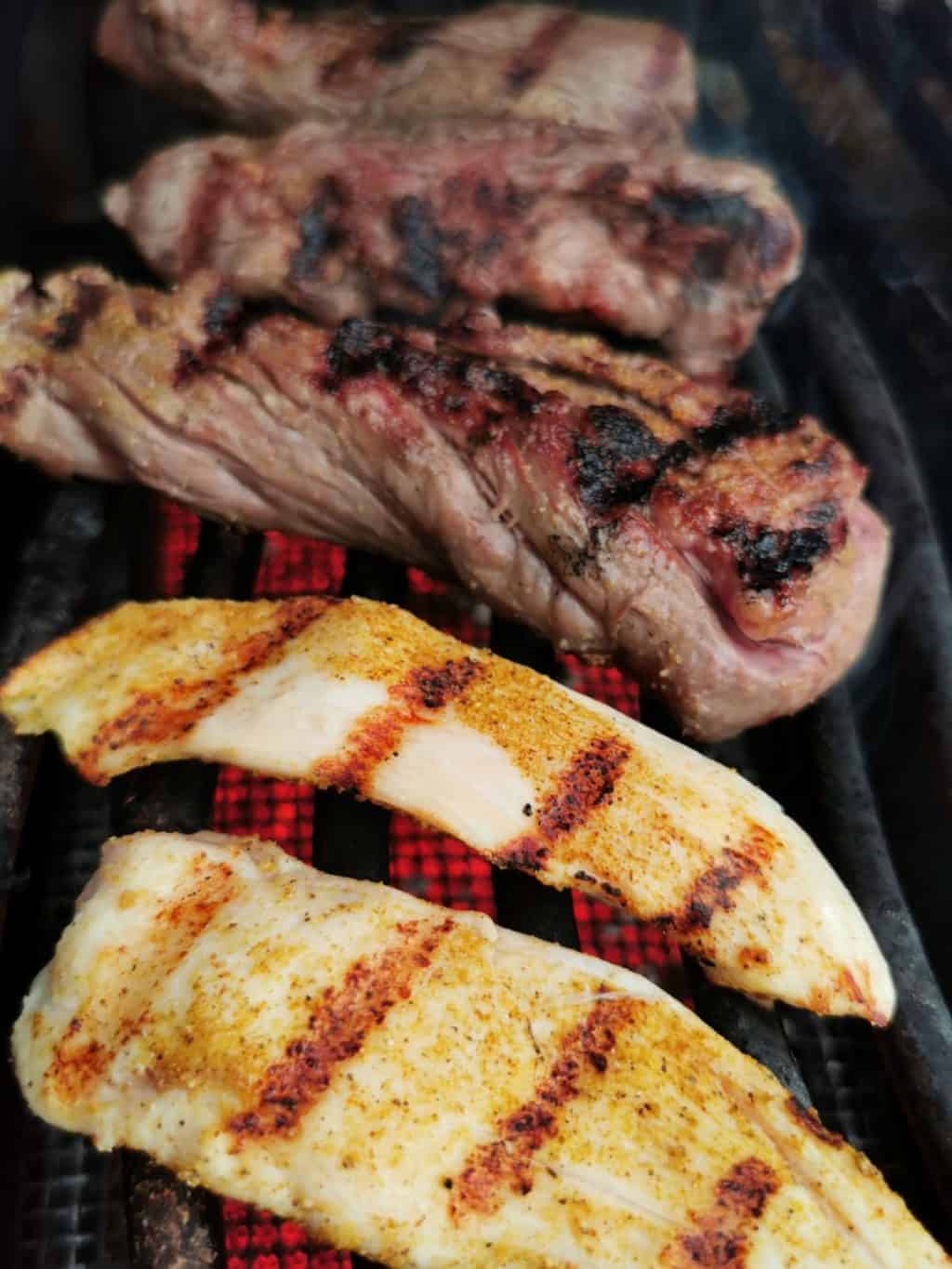 24. Tag Zweierlei Filet grillen Corona Tagebuch Bild 5