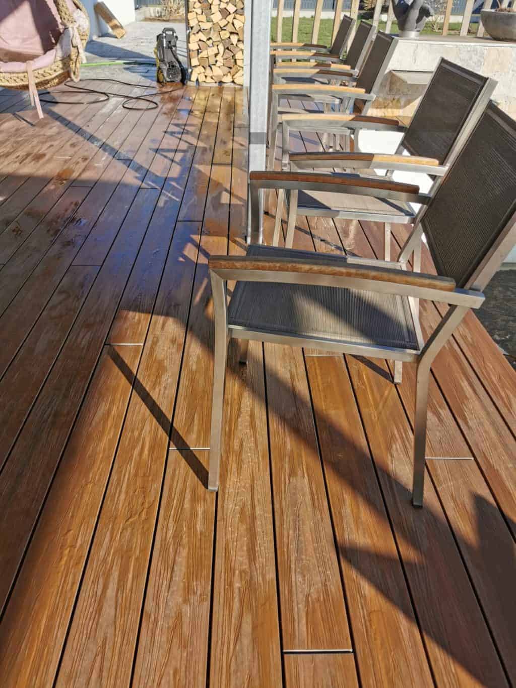 27. Tag Terrasse reinigen Corona Tagebuch Bild 8