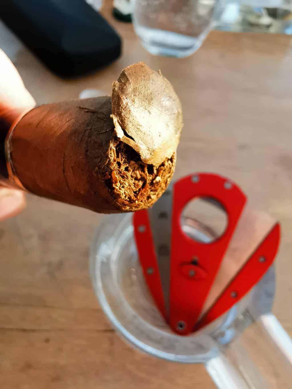 32. Tag Zigarre öffnen Corona Tagebuch Bild 2
