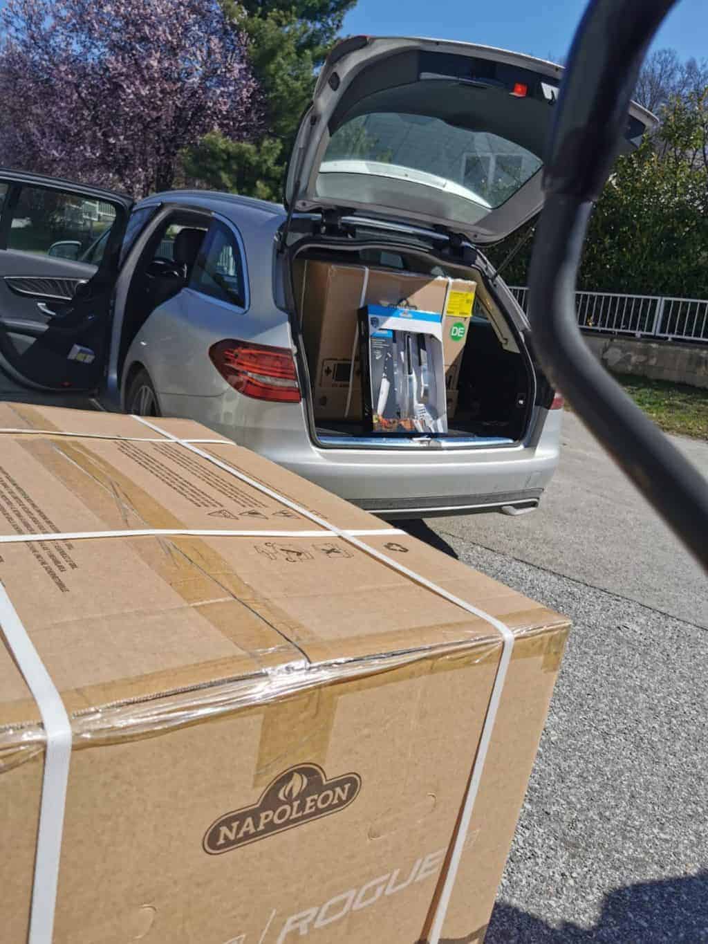 33. Tag Griller Abholung kontaktlos Corona Tagebuch Bild 4