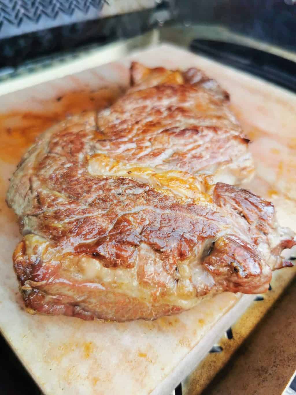 46. Tag Rostbraten auf Salzstein Corona Tagebuch Bild 1