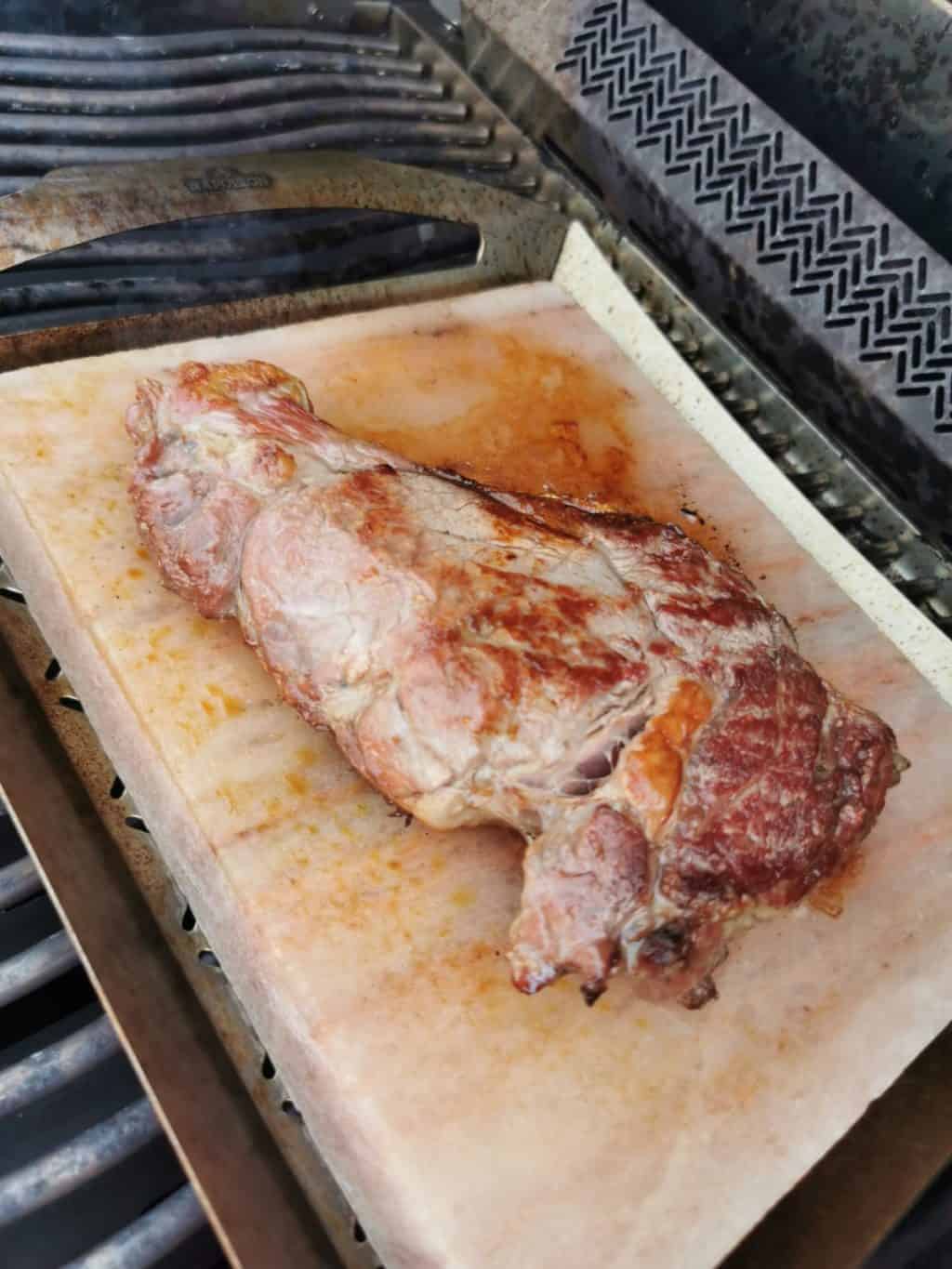 46. Tag Rostbraten auf Salzstein Corona Tagebuch Bild 2