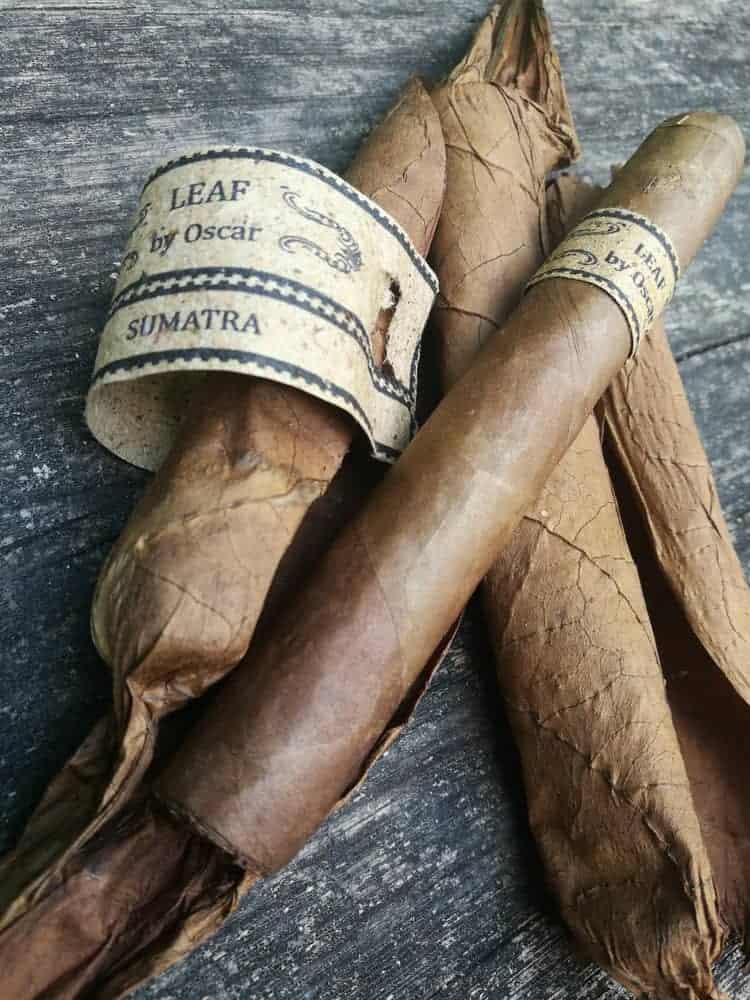 Zigarre Leaf by Oscar aus Sumatra