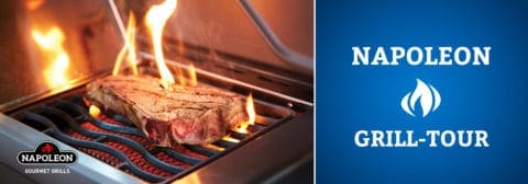 Napoleon Grill tour banner logo